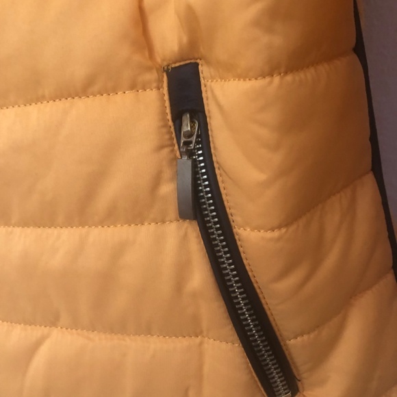 RISING Women Puffer Winter Jacket Orange - Picture 3 of 8